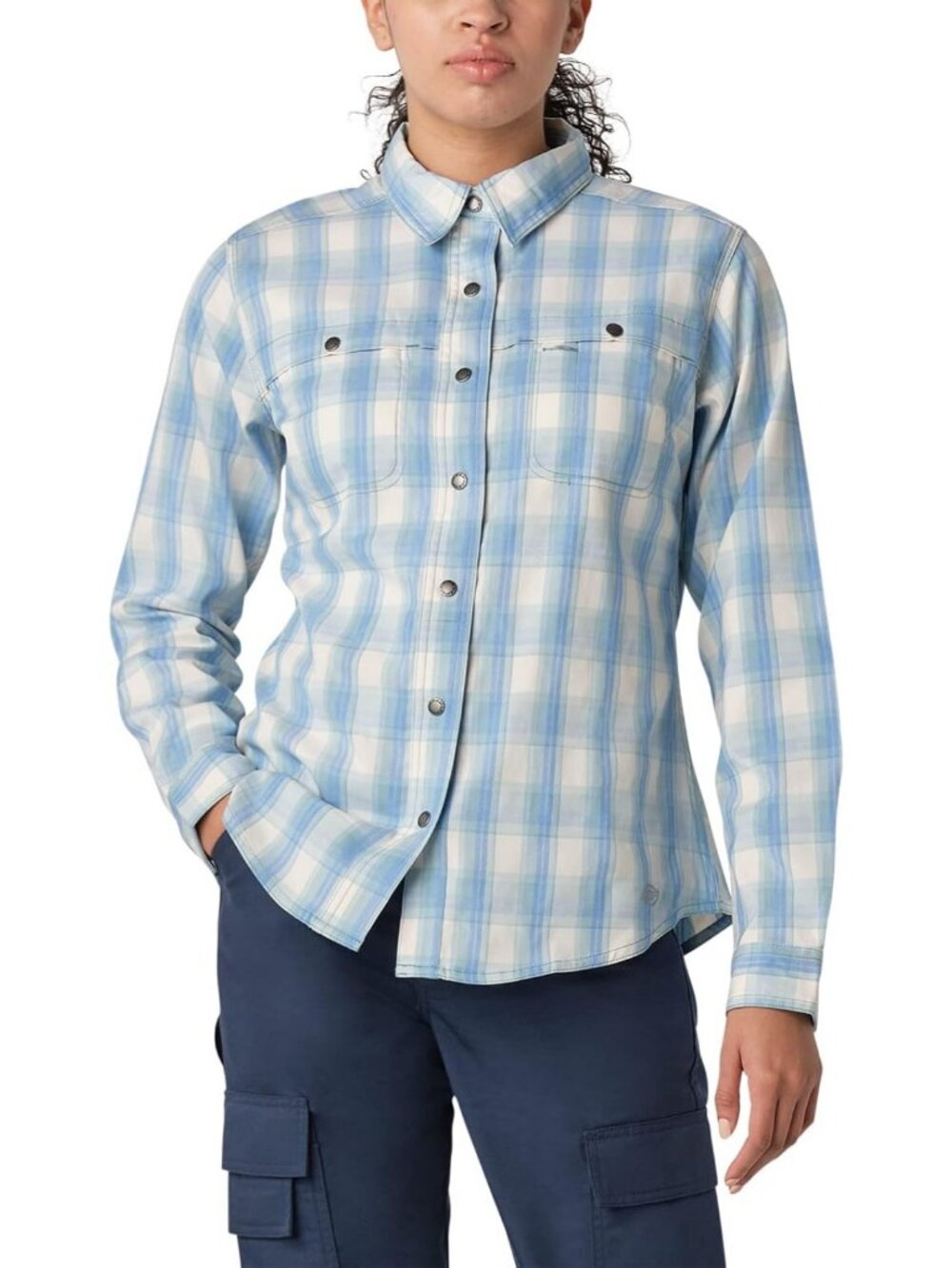 Women's Cooling Roll-Tab Work Shirt - Lightweight, Breathable, Stylish